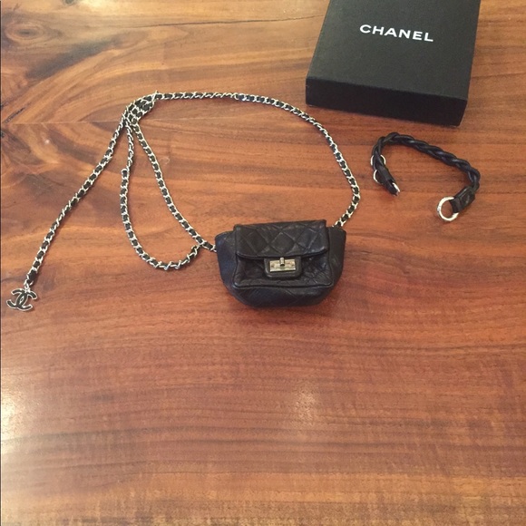 chanel chain belt bag